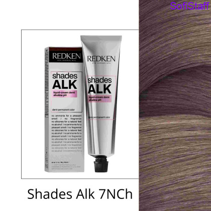 Redken Shades ALK Рідка напівстійка крем-фарба з лужним pH тон 7NCh Fondue Natural Chocolate